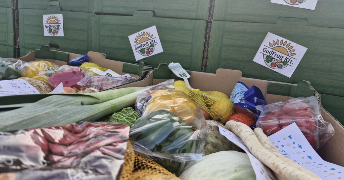 185 darab zöldség- és gyümölcscsomag került kiosztásra