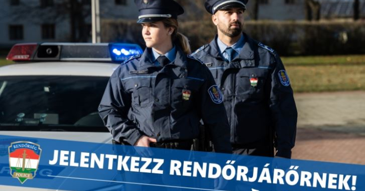 Felhívás - rendőrjárőr toborzás