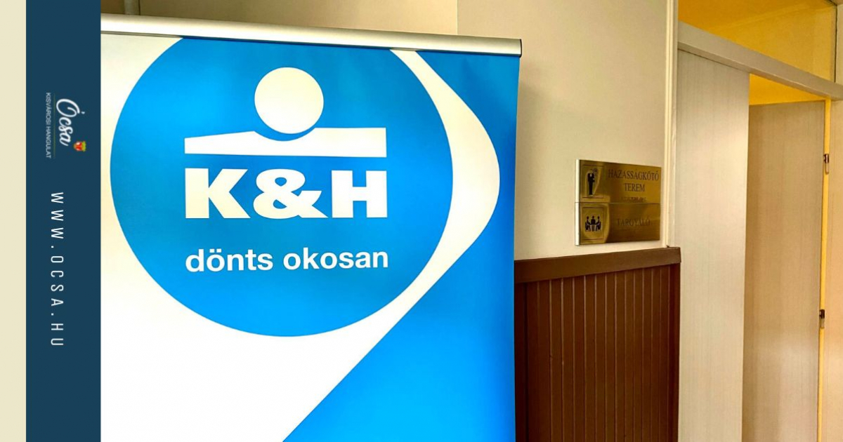 K&H számlanyitási lehetőség az Ócsai Polgármesteri Hivatalban!