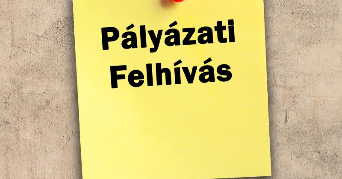 Pályázati felhívás ÖSZTÖNDÍJ pályázathoz