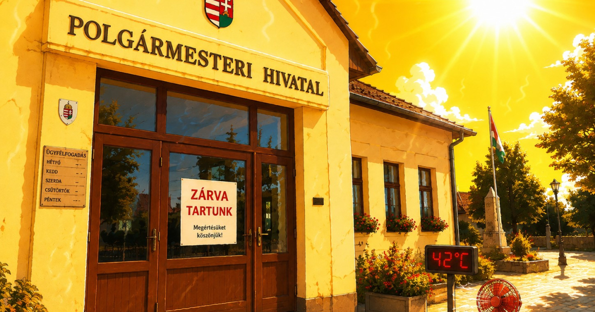 Zárva tart a Polgármesteri Hivatal