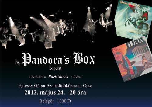 Pandora's Box koncert